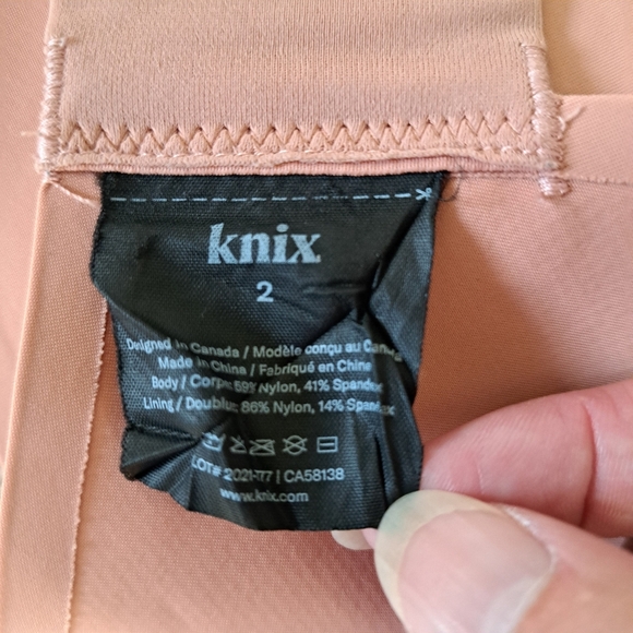 Knix Catalyst Bra Front Zip Pink Ginger Adjustable Size 2 36A - Picture 9 of 11